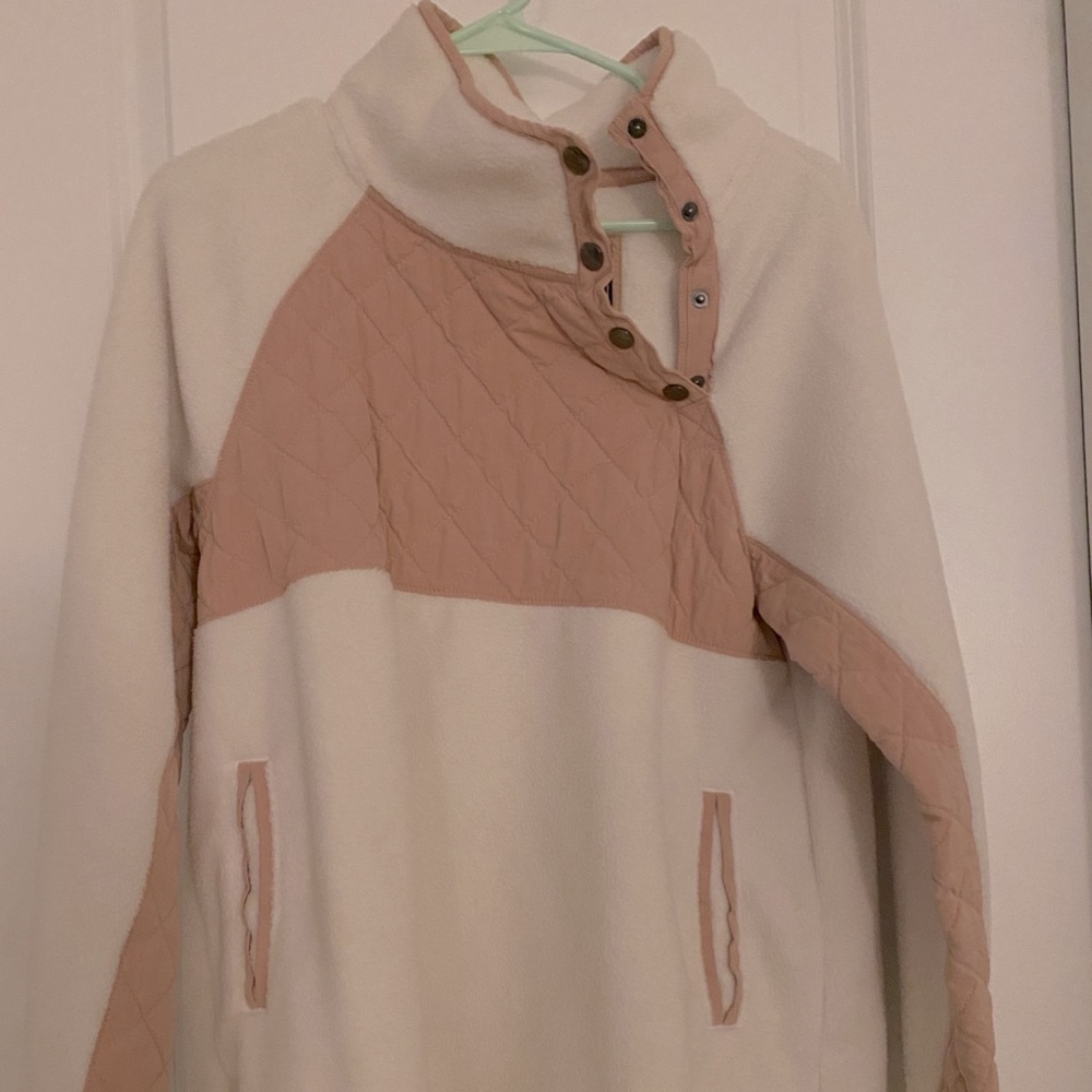 Abercrombie and Fitch fleece pullover, size M
